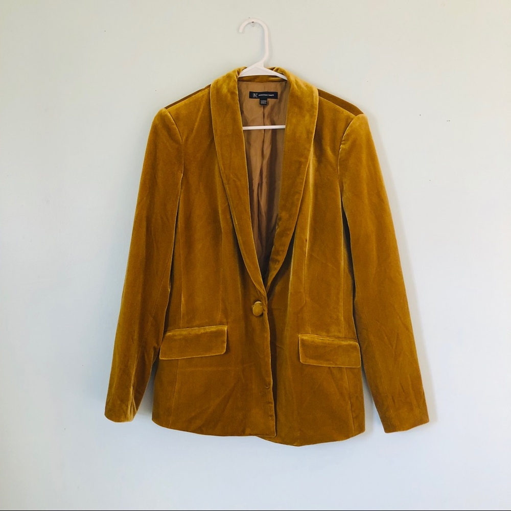 International Concepts Blazer in Gold Size Medium
